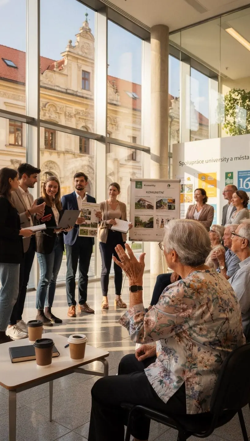 Modern office environment